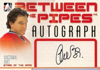 2006-07 In The Game Between The Pipes - Autograph #A-CH Cristobal Huet  Front