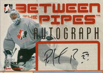 2006-07 In The Game Between The Pipes - Autograph #A-PR2 Patrick Roy Front