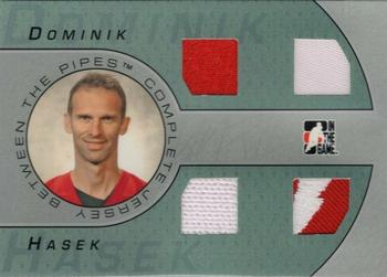 2006-07 In The Game Between The Pipes - Complete Jersey #CJ-08 Dominik Hasek  Front