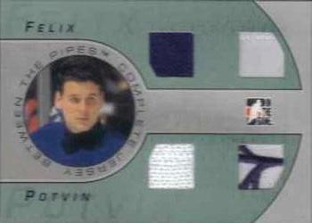 2006-07 In The Game Between The Pipes - Complete Jersey #CJ-20 Felix Potvin  Front