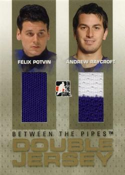 2006-07 In The Game Between The Pipes - Double Jersey #DJ-28 Felix Potvin / Andrew Raycroft  Front