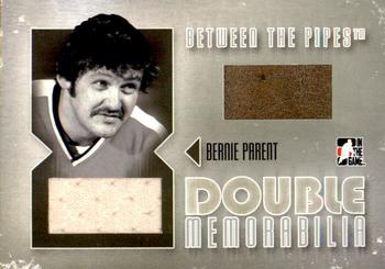 2006-07 In The Game Between The Pipes - Double Memorabilia #DM-12 Bernie Parent  Front