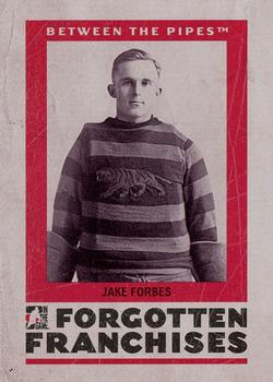 2006-07 In The Game Between The Pipes - Forgotten Franchises #FF-04 Jake Forbes  Front