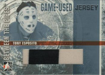 2006-07 In The Game Between The Pipes - Game Used Jersey #GUJ-04 Tony Esposito  Front