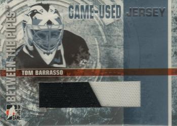 2006-07 In The Game Between The Pipes - Game Used Jersey #GUJ-16 Tom Barrasso  Front