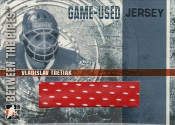 2006-07 In The Game Between The Pipes - Game Used Jersey #GUJ-40 Vladislav Tretiak  Front