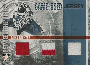 2006-07 In The Game Between The Pipes - Game Used Jersey #GUJ-65 Mike Richter  Front