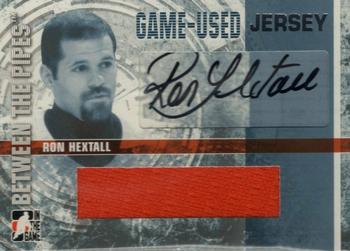 2006-07 In The Game Between The Pipes - Game Used Jersey Autograph #GUJ-08 Ron Hextall  Front