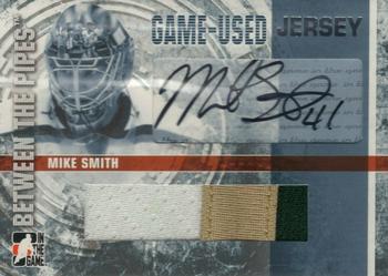 2006-07 In The Game Between The Pipes - Game Used Jersey Autograph #GUJ-13 Mike Smith  Front