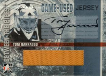 2006-07 In The Game Between The Pipes - Game Used Jersey Autograph #GUJ-16 Tom Barrasso  Front