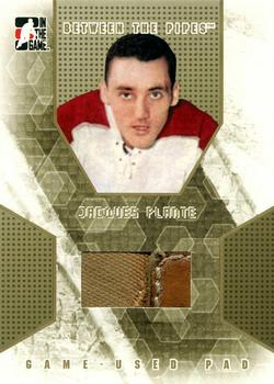 2006-07 In The Game Between The Pipes - Pads #GP-05 Jacques Plante  Front