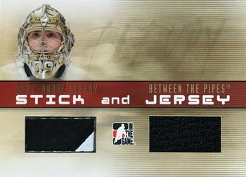 2006-07 In The Game Between The Pipes - Stick and Jersey #SJ-09 Marc-Andre Fleury  Front