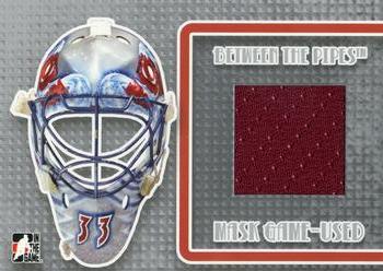 2006-07 In The Game Between The Pipes - Mask Game Used #MGU-17 Patrick Roy  Front