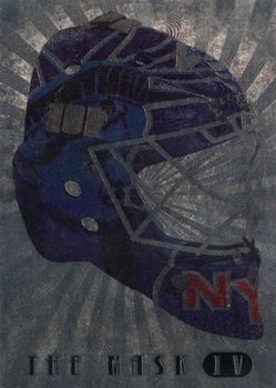 2006-07 In The Game Between The Pipes - The Mask IV Silver #M-36 Henrik Lundqvist  Front