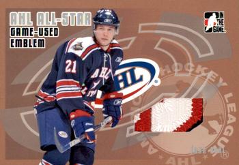2006-07 In The Game Heroes and Prospects - AHL All-Star Emblems #AE-04 John Pohl  Front