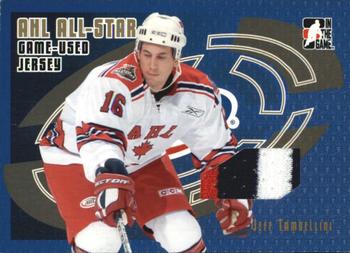2006-07 In The Game Heroes and Prospects - AHL All-Star Jerseys #AJ-01 Jeff Tambellini  Front