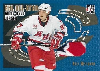 2006-07 In The Game Heroes and Prospects - AHL All-Star Jerseys Gold #AJ-12 Kyle Wellwood  Front