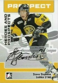 2006-07 In The Game Heroes and Prospects - Autographs #A-SS Steven Stamkos  Front