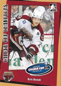2006-07 In The Game Heroes and Prospects - Calder Cup Champions #CC-04 Kris Beech  Front