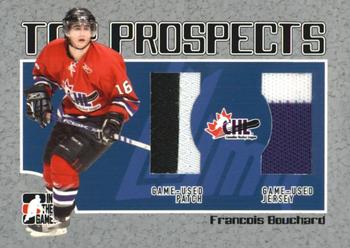 2006-07 In The Game Heroes and Prospects - CHL Top Prospects #TP-03 Francois Bouchard  Front
