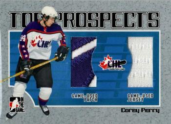 2006-07 In The Game Heroes and Prospects - CHL Top Prospects #TP-05 Corey Perry  Front