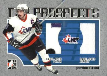 2006-07 In The Game Heroes and Prospects - CHL Top Prospects #TP-11 Jordan Staal  Front