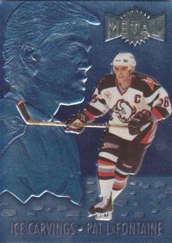 1996-97 Metal Universe - Ice Carvings #8 Pat LaFontaine Front