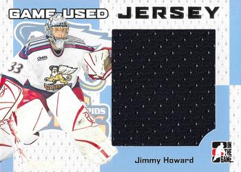 2006-07 In The Game Heroes and Prospects - Game-Used Jerseys #GUJ-03 Jimmy Howard  Front