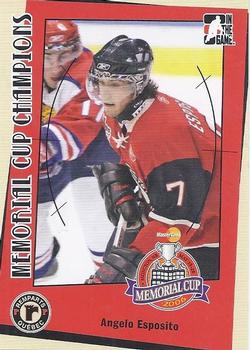 2006-07 In The Game Heroes and Prospects - Memorial Cup Champions #MC-09 Angelo Esposito  Front
