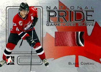 2006-07 In The Game Heroes and Prospects - National Pride Silver #NP-17 Blake Comeau  Front