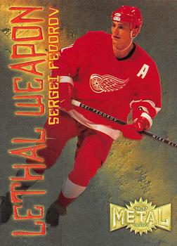 1996-97 Metal Universe - Lethal Weapons #3 Sergei Fedorov Front