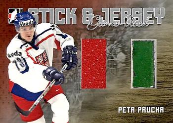 2006-07 In The Game Heroes and Prospects - Sticks and Jerseys #SJ-13 Petr Prucha  Front