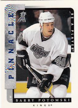 1996-97 Pinnacle Be a Player #24 Barry Potomski Front