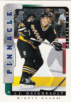 1996-97 Pinnacle Be a Player #34 J.J. Daigneault Front