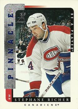 1996-97 Pinnacle Be a Player #50 Stephane Richer Front