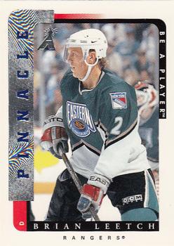 1996-97 Pinnacle Be a Player #55 Brian Leetch Front