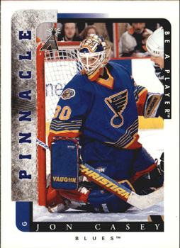 1996-97 Pinnacle Be a Player #63 Jon Casey Front