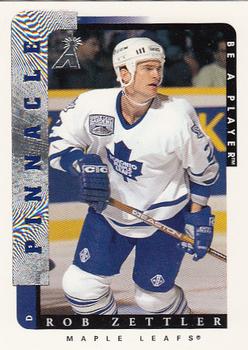 1996-97 Pinnacle Be a Player #64 Rob Zettler Front
