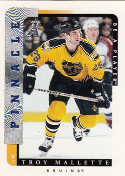 1996-97 Pinnacle Be a Player #72 Troy Mallette Front