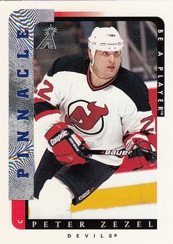 1996-97 Pinnacle Be a Player #94 Peter Zezel Front