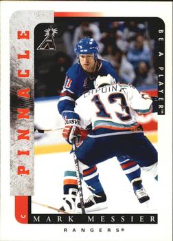 1996-97 Pinnacle Be a Player #111 Mark Messier Front
