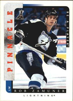 1996-97 Pinnacle Be a Player #114 Rob Zamuner Front