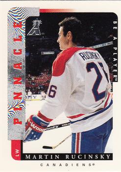 1996-97 Pinnacle Be a Player #124 Martin Rucinsky Front