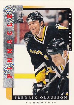 1996-97 Pinnacle Be a Player #134 Fredrik Olausson Front