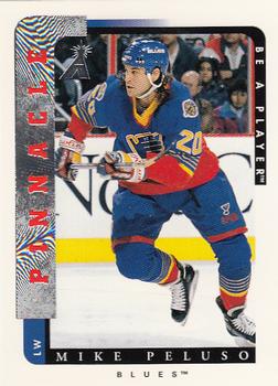 1996-97 Pinnacle Be a Player #136 Mike Peluso Front