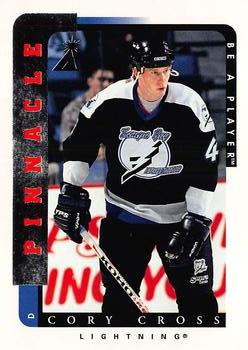 1996-97 Pinnacle Be a Player #143 Cory Cross Front