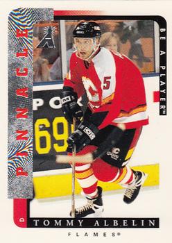 1996-97 Pinnacle Be a Player #161 Tommy Albelin Front