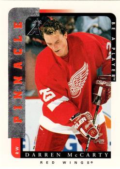 1996-97 Pinnacle Be a Player #175 Darren McCarty Front