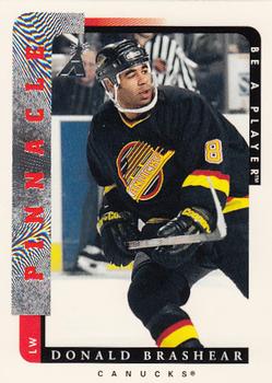 1996-97 Pinnacle Be a Player #181 Donald Brashear Front