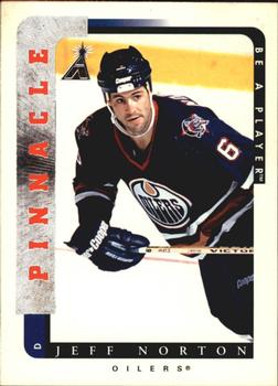 1996-97 Pinnacle Be a Player #187 Jeff Norton Front